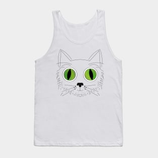 Big Eyed Cat V2 Tank Top